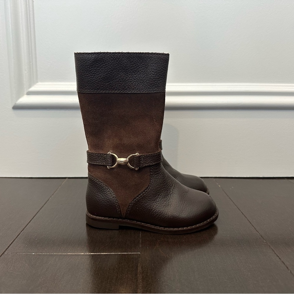 Janie and Jack Brown Riding Boots